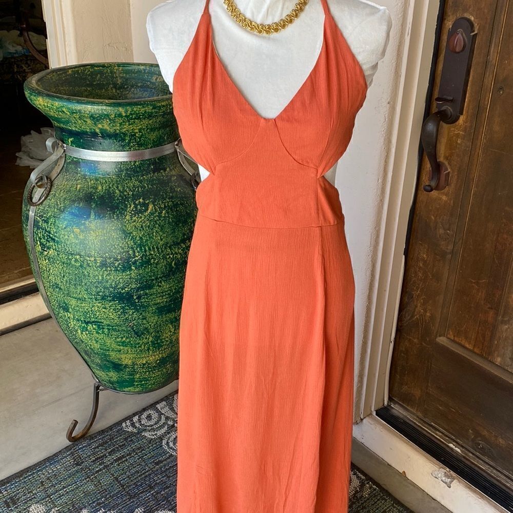 Cupshe halter sundress size small